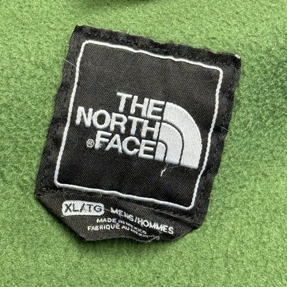The North Face Denali Jacket Mens XL Green Fleece Outdoors Polartec Recycled - Picture 13 of 16